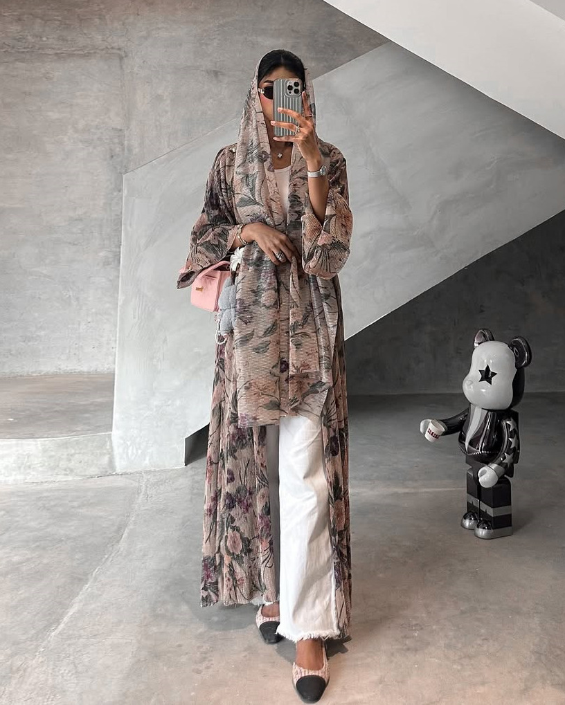 Reem Al Haya - Abaya With Hijaab